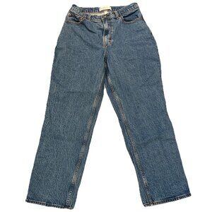 A&F 90’s Straight Leg Curve Love Jeans